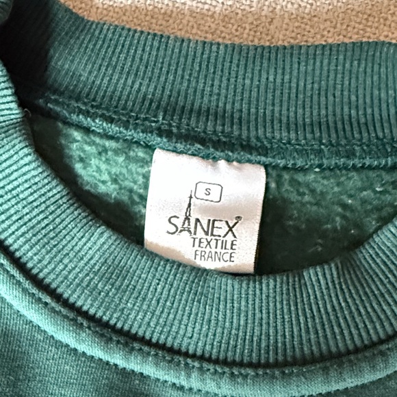 Green Paris France Sweater - Picture 2 of 2